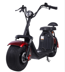 Motocicleta Eléctrica Económica con Motor sin Escobillas de 1500w y 60v, Neumáticos Anchos para Adultos, E-citycoco - Product Image 4