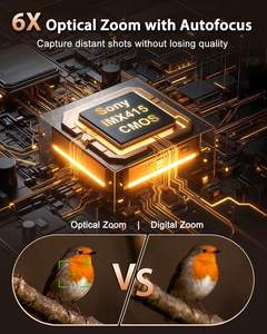 SONGDIAN 5K Spiegellose Digitalkamera mit 6-fachem optischem Zoom, Autofokus, Dual-Objektiv und Bildstabilisierung für Vlogging - Product Image 4