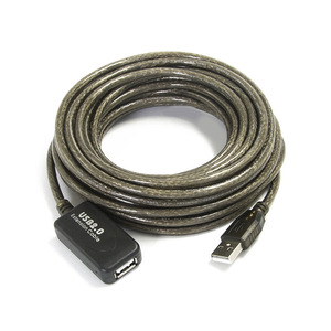 Cable de extensión USB 2,0 de 10m con amplificador de señal, Cable de transferencia de datos para dispositivos periféricos de ordenador - Product Image 1
