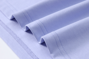 Herenshirt 260GSM 100% gekamd katoen, zwaargewicht, regular fit, effen casual jersey, uni gekleurd, blanco, milieuvriendelijk, kreukvrij - Product Image 6