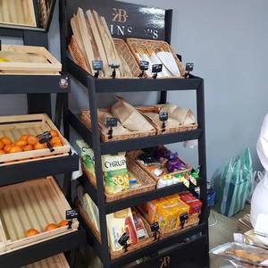 Leyo Handmade Distressed Finish Modern <b>Wicker</b> Seagrass Rattan Cane Kitchen Serving Tray Food Storage <b>Basket</b> Single Tier - Product Image 2