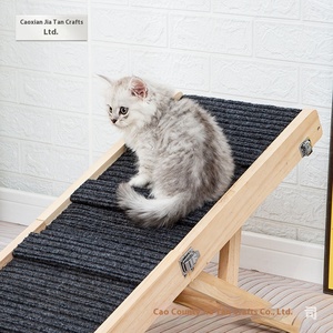 <span class=keywords><strong>Escalera</strong></span> Plegable Portátil de Madera para Mascotas, Rampa de Madera para Perros - Product Image 4