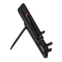 Support de bureau réglable en hauteur et en angle pour téléphone et tablette, en ABS, avec tapis antidérapant flexible, compatible avec toutes les marques, portable