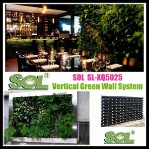 Pot de plante suspendu décoratif en plastique pour mur végétal hydroponique de jardin extérieur - Product Image 4