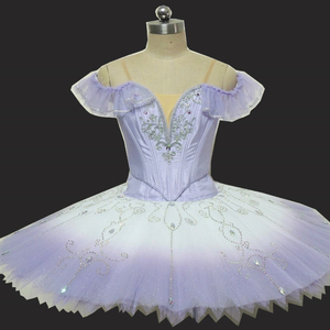 Tutú de Ballet personalizado lavanda <span class=keywords><strong>para</strong></span> niñas adultas, vestido de baile profesional <span class=keywords><strong>para</strong></span> actuaciones clásicas infantiles, ropa de actuación - Product Image 2