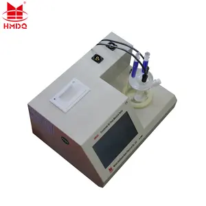 Penguji kadar air minyak Transformer, alat memancing otomatis, penguji kandungan air, min Coulometric Karl Fischer Titrator - Product Image 1