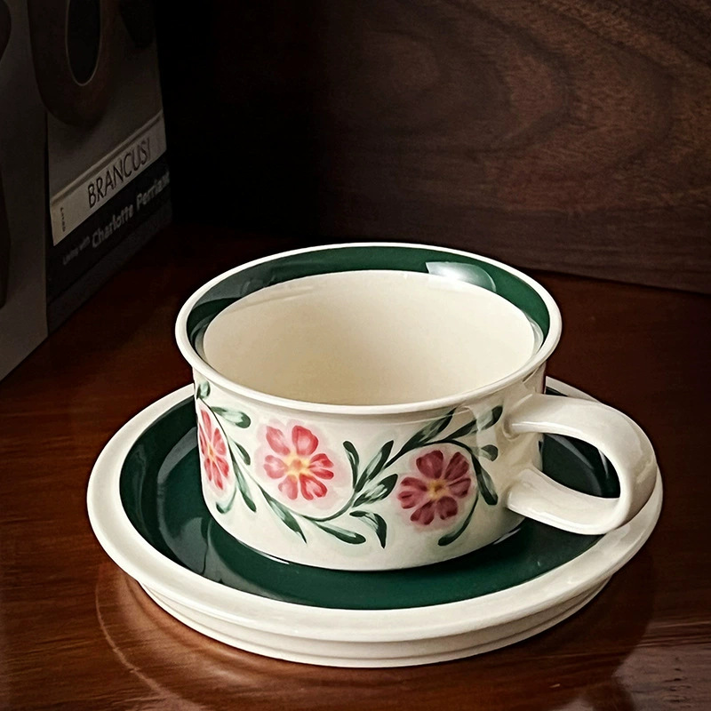 Flores rojas y hojas verdes-250ml