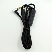 Penggantian 3.5mm PVC-kabel Audio jaket untuk ATH-M50X M40X headphone kombinasi perisai tersedia