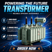 Transformateur de puissance immergé dans l'huile SSZ18 50MVA 110kV à trois enroulements, bobine triphasée concentrique, sortie personnalisée