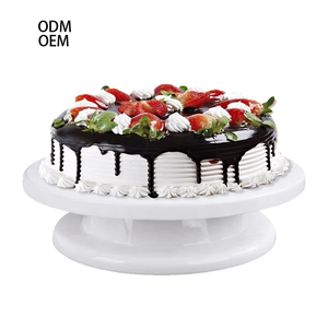 Outil de cuisson gâteau tuyauterie Table léger et Stable gâteau <span class=keywords><strong>Roulette</strong></span> bricolage tuyauterie <span class=keywords><strong>Roulette</strong></span> gâteau moule - Product Image 1