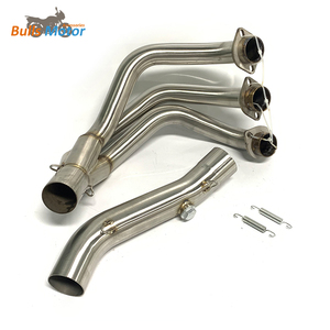 Sistema de escape para motocicleta, tubo de enlace medio delantero, para Yamaha, MT09, <span class=keywords><strong>Tracer</strong></span>, 900, XSR900, 1, 2, 1 unidad - Product Image 6