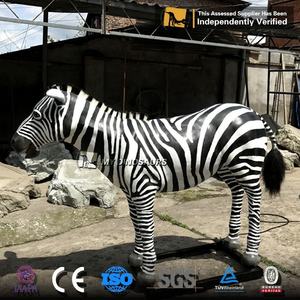 Modelo de Animal de Zoológico Animatrónico <span class=keywords><strong>Z</strong></span> MY DINO AA-104, Cebra de Fibra de Vidrio - Product Image 5