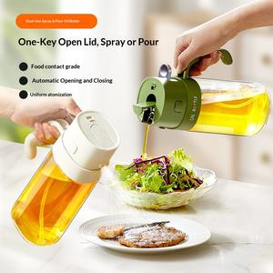 Bouteille pulvérisateur d'huile 2-en-1 double usage 550 ml, design atomiseur pour cuisine, verseur d'huile, distributeur d'huile d'olive - Product Image 3