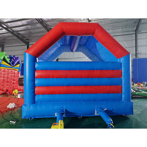 Castillo Inflable Personalizado con Logotipo, Color Azul, para Niños Pequeños, Casa de Brinco Inflable, Castillo Inflable Comercial - Product Image 6