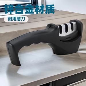 เครื่องลับมีดสแตนเลสแบบเร็ว หลายระดับความละเอียด ใช้งานด้วยมือ อุปกรณ์ครัวสำหรับลับคมมีด อุปกรณ์ใช้ในบ้าน - Product Image 3