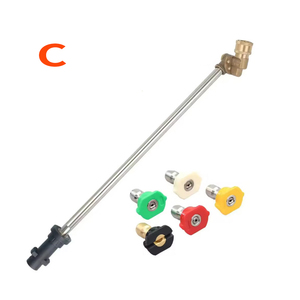 Tige d'extension pour pistolet à eau haute pression compatible avec les buses <span class=keywords><strong>de</strong></span> <span class=keywords><strong>lavage</strong></span> auto <span class=keywords><strong>Karcher</strong></span>, accessoires pour nettoyeur haute pression - Product Image 6
