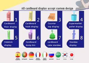 Support d'affichage en PVC tendance en forme de chevron pour figurines de jouets, cosmétiques, utilisation sur le bureau, fabriqué en Chine pour <span class=keywords><strong>les</strong></span> centres commerciaux et <span class=keywords><strong>les</strong></span> magasins spécialisés - Product Image 6