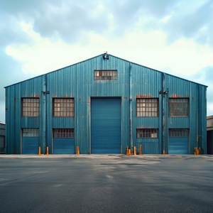 Edificio de taller de estructura metálica pesada para la industria forestal con servicios de corte y doblado, almacén metálico prefabricado - Product Image 1