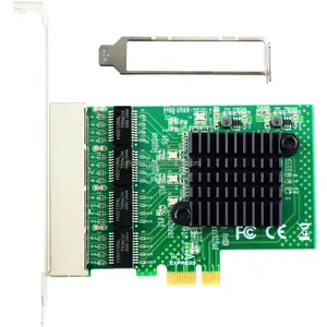 Realtek Rtl8111f Chipset Pcie X1 Dual Port Gigabit Ethernet Netwerkkaart NA8111F-T4