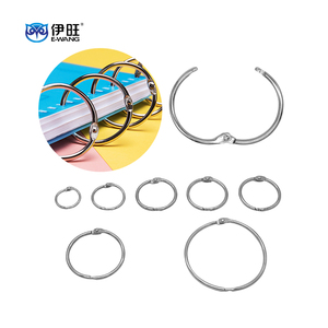 Stainless Steel Book <b>Ring</b> 1.5 Inch Metal Loose Leaf Binding <b>Rings</b> for Notebook - Product Image 2