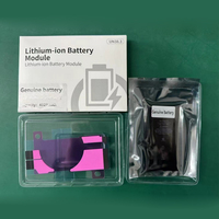 Nouvelle batterie authentique à haute capacité et diagnosticable pour iPhone 16/15/14/13/12 Pro Max, efficacité 100 % sans fenêtre contextuelle