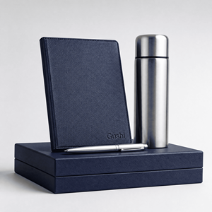 Set de Regalo Corporativo: Cuaderno, Bolígrafo y Termo con Logotipo Personalizado Grabado para Empleados, Clientes y Socios Comerciales - Product Image 3