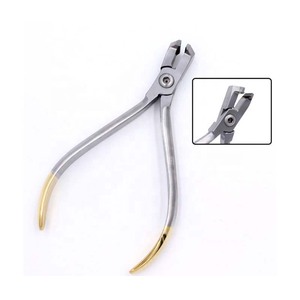 כלי אורתודונטיה דנטלית באיכות מעולה, פלייר לחיתוך קצה דיסטלי, חותך ידני לחוטים, מלקחיים לרופא שיניים אורתודונטי - Product Image 4