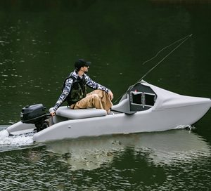 Bote de Pesca Inflable de PVC Anticorrosión con Doble Casco, <span class=keywords><strong>Kayak</strong></span> Individual <span class=keywords><strong>para</strong></span> Pesca en Alta <span class=keywords><strong>Mar</strong></span>, en Venta - Product Image 5