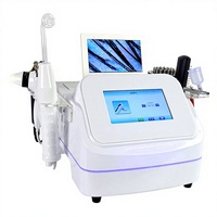 Analyseur multifonctionnel 7-en-1 AI HD pour le traitement du cuir chevelu et l'analyse de la peau avec grossissement 200X, machine d'analyse de beauté de bureau Wi-Fi