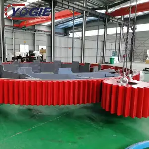 Luoyang Yujie 대형 산업용 캐스트 회전 가마 세그먼트 기어 볼 밀 용