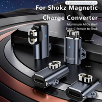 Connecteur de Conversion de charge à vitesse rapide Shokz Port magnétique à 2 broches vers adaptateur de Type C pour écouteurs Shokz Sport avec trou de serrure