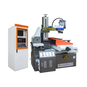 DK7732 yüksek hassasiyetli yüksek kaliteli tel kesme Edm fiyat Dk77 Edm Cnc makinesi