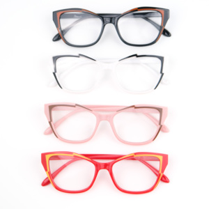 Lunettes de lecture unisexe Shoneray 2026 nouvelle tendance, monture œil de chat anti-lumière bleue, verres transparents en PC, design confortable - Product Image 4