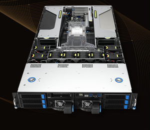 เซิร์ฟเวอร์ GPU รุ่น ESC4000A E12 2U รองรับซีพียู EPYC 9004 / 9005 ซีรีส์  ความหนาแน่นสูง 4 ช่องใส่การ์ดจอ สำหรับองค์กร  แบบติดตั้งบนแร็ค  สำหรับการฝึกอบรม AI และการประมวลผล - Product Image 1