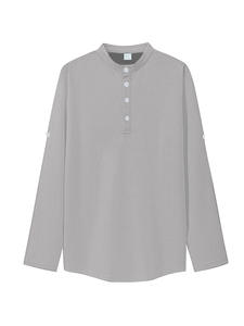 <span class=keywords><strong>Polo</strong></span> da Uomo a Maniche Lunghe per Abbigliamento Casual Estivo con Bottoni Stile Lacoste e Design a Rete Traspirante - Product Image 6