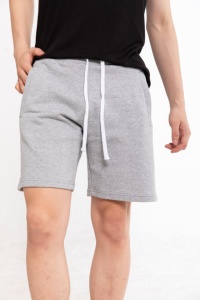 Wholesale <b>Men's</b> <b>Compression</b> Polyester Above Knee Sport Short Black White Grey Custom OEM ODM Made in Vietnam Competitive Price - Product Image 5