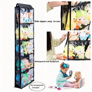 Organisateur mural suspendu transparent pour fenêtre, rangement pour salle de bain, cadeaux, jouets, placard, chambre pour bébés garçons - Product Image 4
