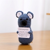 Crochet fait à la main en gros de soutien émotionnel positif pomme de terre animaux décoration populaire émotion nouveauté cadeaux recommandation