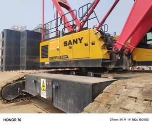 Grue sur chenilles Sany 135t SCC1350 avec fonction de chute libre, modèles d'occasion SCC750A-6, SCC850A-6, SCC1250E, SCC1350, SCC2600, SCC3200A - Product Image 4