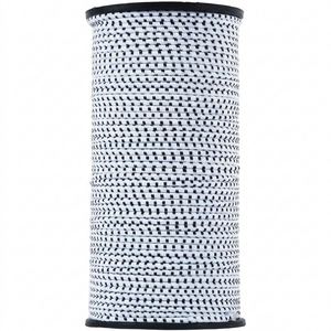 Cuerda Elástica de 3 mm x 60 m, Blanca y Negra, de Alta Resistencia, Grado Marino, para Kayak, Manualidades, Bricolaje y Actividades al Aire Libre - Product Image 1