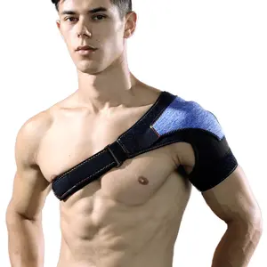 Épaulière personnalisée Bretelles réglables respirantes Attelle de compression pour douleurs à l'épaule