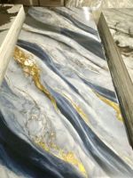Panneau PVC UV moderne ignifuge et résistant aux rayures pour la décoration murale commerciale avec solutions d'étanchéité et de design graphique