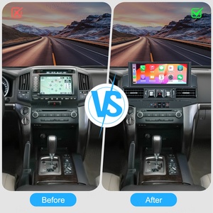 Navihua Car Radio Multimedia Player Automotive GPS Navigation Audio <b>System</b> Video for Toyota Land Cruiser LC200 2016-2020 - Product Image 6