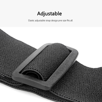 Support de caméra universel réglable et élastique pour casque avec vis à molette longue et boucle à dégagement rapide à deux prongs pour POV cycliste