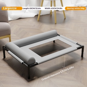 Lit surélevé respirant en maille, anti-humidité, amovible et lavable pour chiens et chats, idéal pour l'été – Vente en gros transfrontalière - Product Image 4