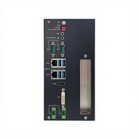 Ordinateur industriel sur rail DIN, chipset H110, prend en charge les processeurs LGA 1151 de 6e/7e/8e/9e génération, 2 ports LAN avec 1*PCIe X8, large plage de température, CE RoHS IPC
