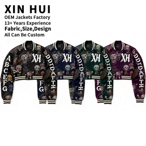 Chaqueta Bomber de Invierno Estilo Vintage Personalizada, Chaqueta de Invierno Gruesa, Suave, Cálida, Ecológica, Resistente al Viento e Impermeable, Unisex - Product Image 4