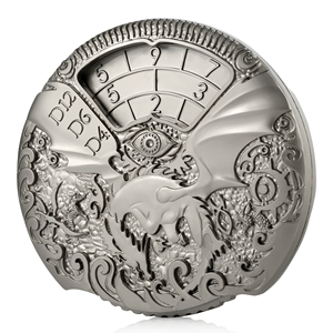 Thiết Kế Mới 7-Trong 1 Rồng Roulette Kim Loại Spinner Xúc Xắc Quay Dnd Xúc Xắc Đặt D & D Steampunk Xúc Xắc Với Hộp Quà Tặng Cho RPG Cán Trò Chơi - Product Image 1