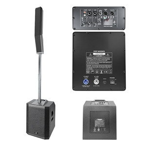 <span class=keywords><strong>Enceinte</strong></span> <span class=keywords><strong>colonne</strong></span> active Line Array avec DSP, bi-amplifiée, woofer néodyme 18 pouces, <span class=keywords><strong>1000W</strong></span> RMS, 3600W max, pour concerts et stades - Product Image 3