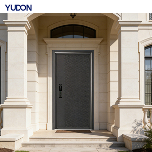 <span class=keywords><strong>Porte</strong></span> extérieure en aluminium haute sécurité YUDON DOOR pour maison, <span class=keywords><strong>porte</strong></span> <span class=keywords><strong>blindée</strong></span> moderne <span class=keywords><strong>avec</strong></span> système de verrouillage intelligent, ignifuge et pare-balles - Product Image 2